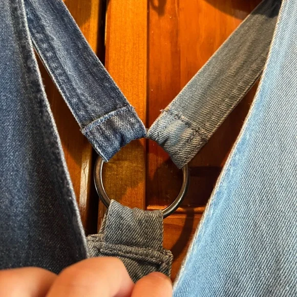 H&M Divided Blue Jeans dress size 2 - Picture 4 of 7